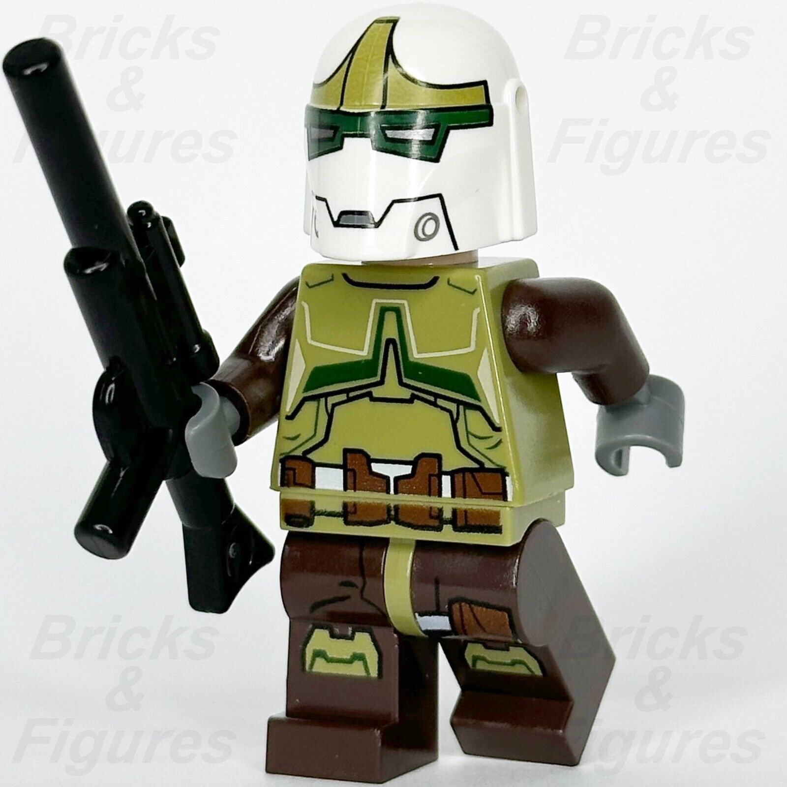 LEGO Star Wars Bounty Hunter Minifigure Yoda Chronicles 75018 sw0476 Minifig - Bricks & Figures