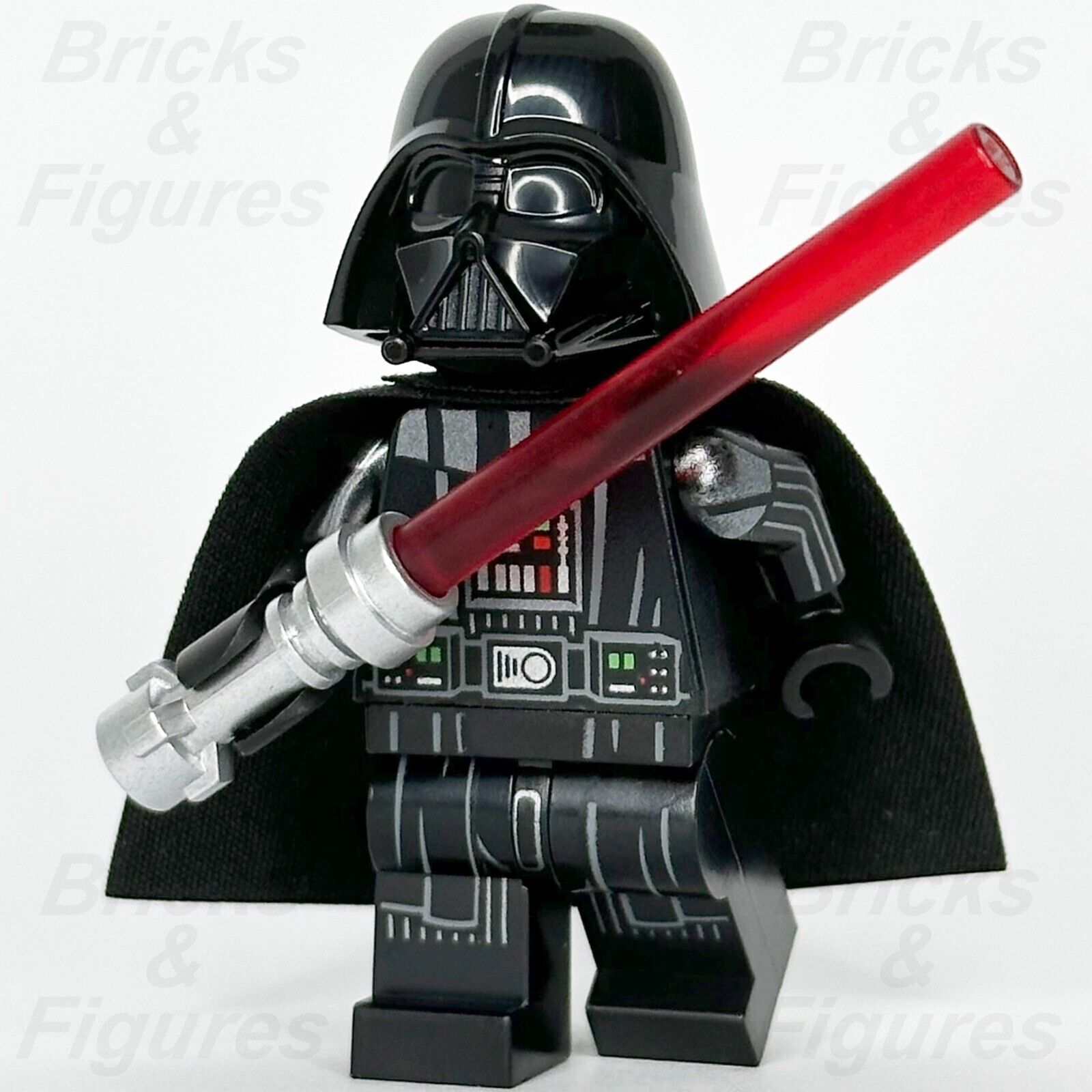 LEGO Star Wars Darth Vader Minifigure Printed Arms White Head Frown 75347 sw1273 - Bricks & Figures