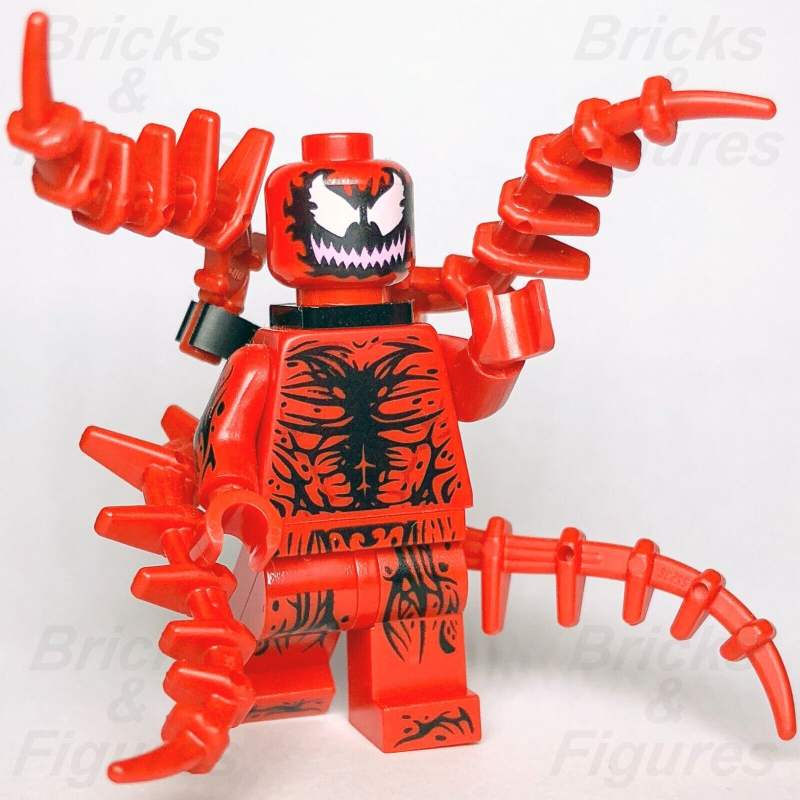 LEGO Marvel Super Heroes Carnage Minifigure Spider-Man Cletus Kasady 76036 sh187 - Bricks & Figures