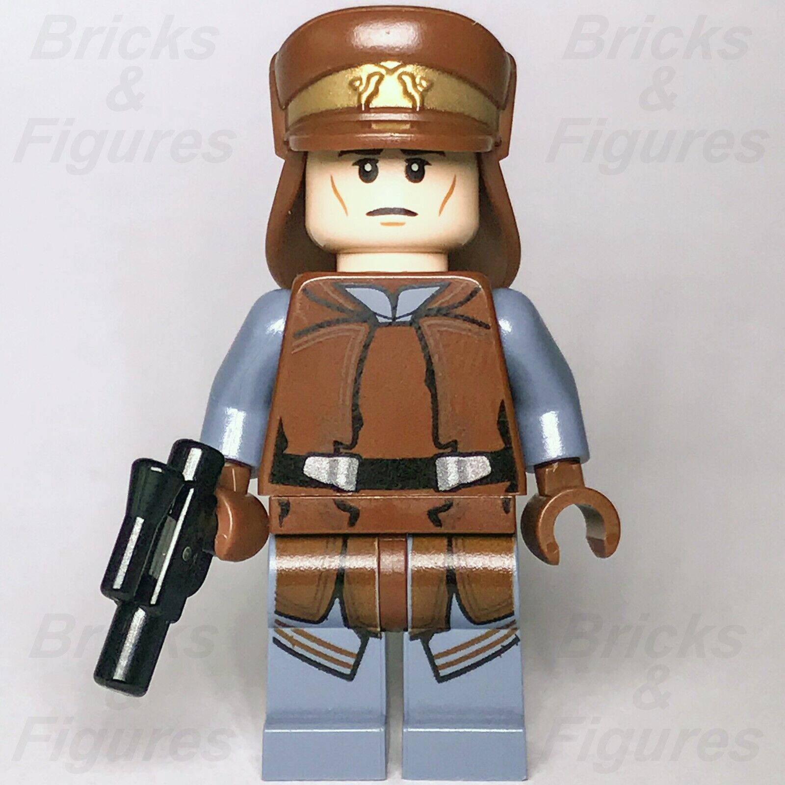 LEGO Star Wars Naboo Security Officer Minifigure Episode 1 75091 sw0638 Minifig - Bricks & Figures