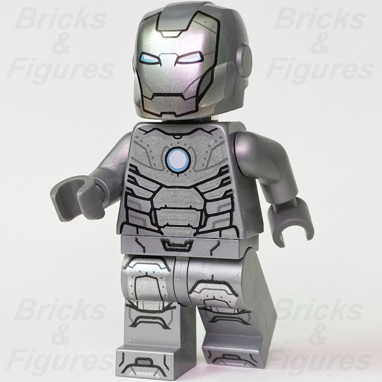 LEGO Super Heroes Iron Man Mark 2 Armour Minifigure Avengers Marvel 76167 sh667 - Bricks & Figures