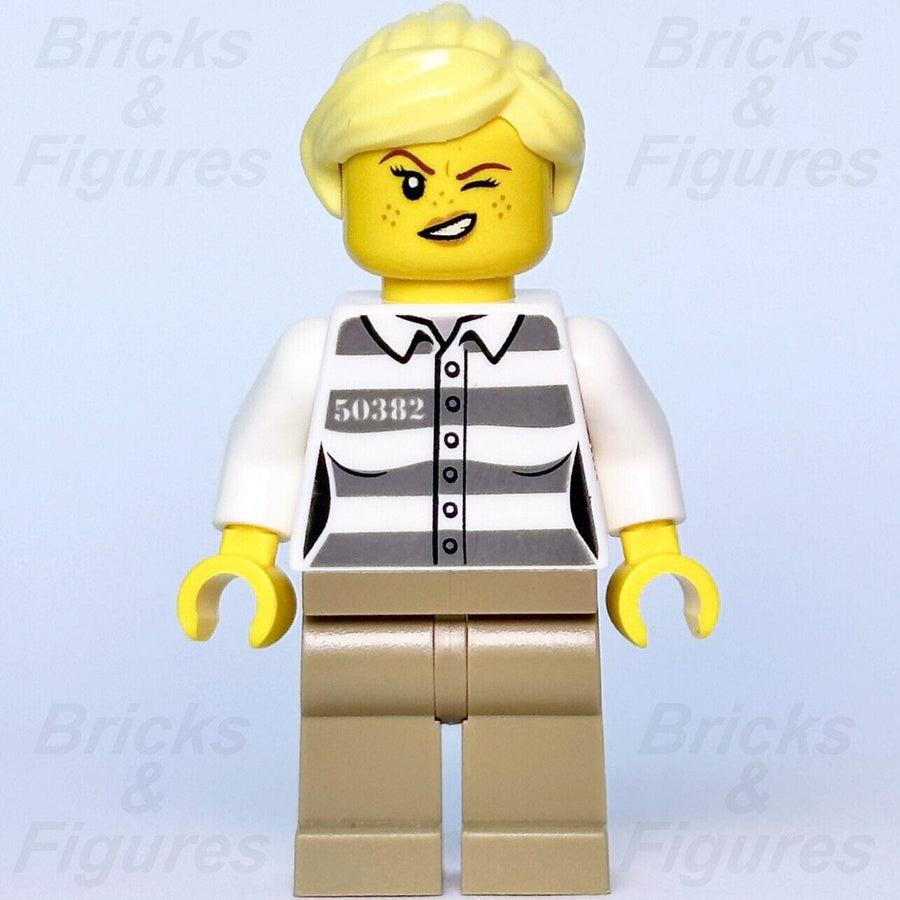LEGO City Police Jail Prisoner 50382 Minifigure Town Police 60315 cty1368 2