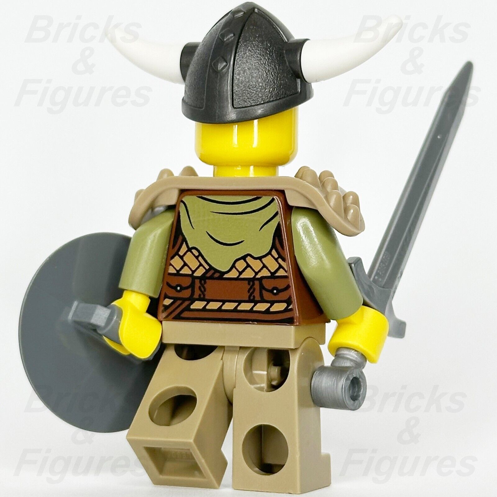 LEGO Ideas Viking Chieftain Minifigure Vikings Sword & Shield 21343 idea169 - Bricks & Figures