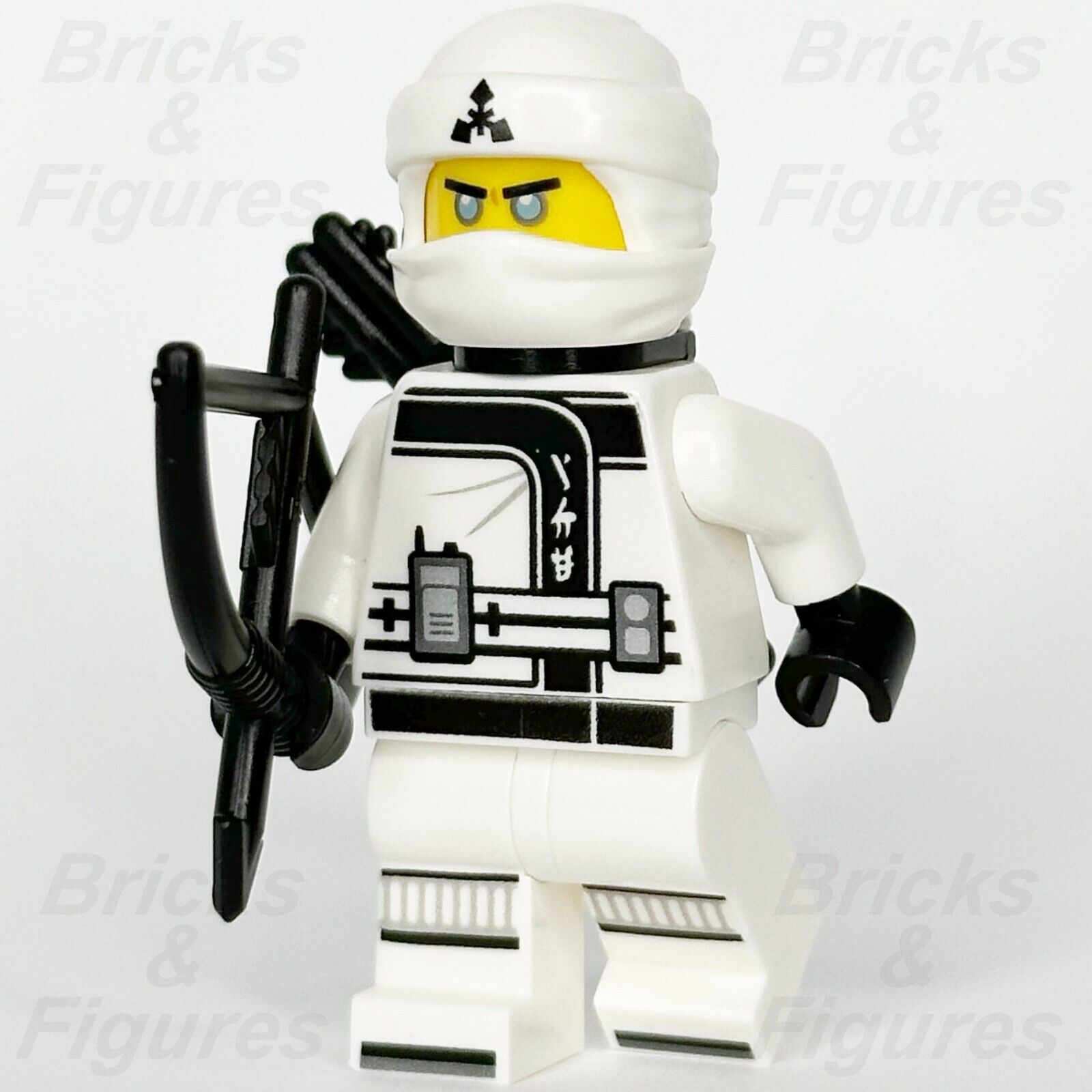 LEGO Ninjago Movie Zane Minifigure Ninja 70631 70616 70618 70615 70606 njo318 - Bricks & Figures