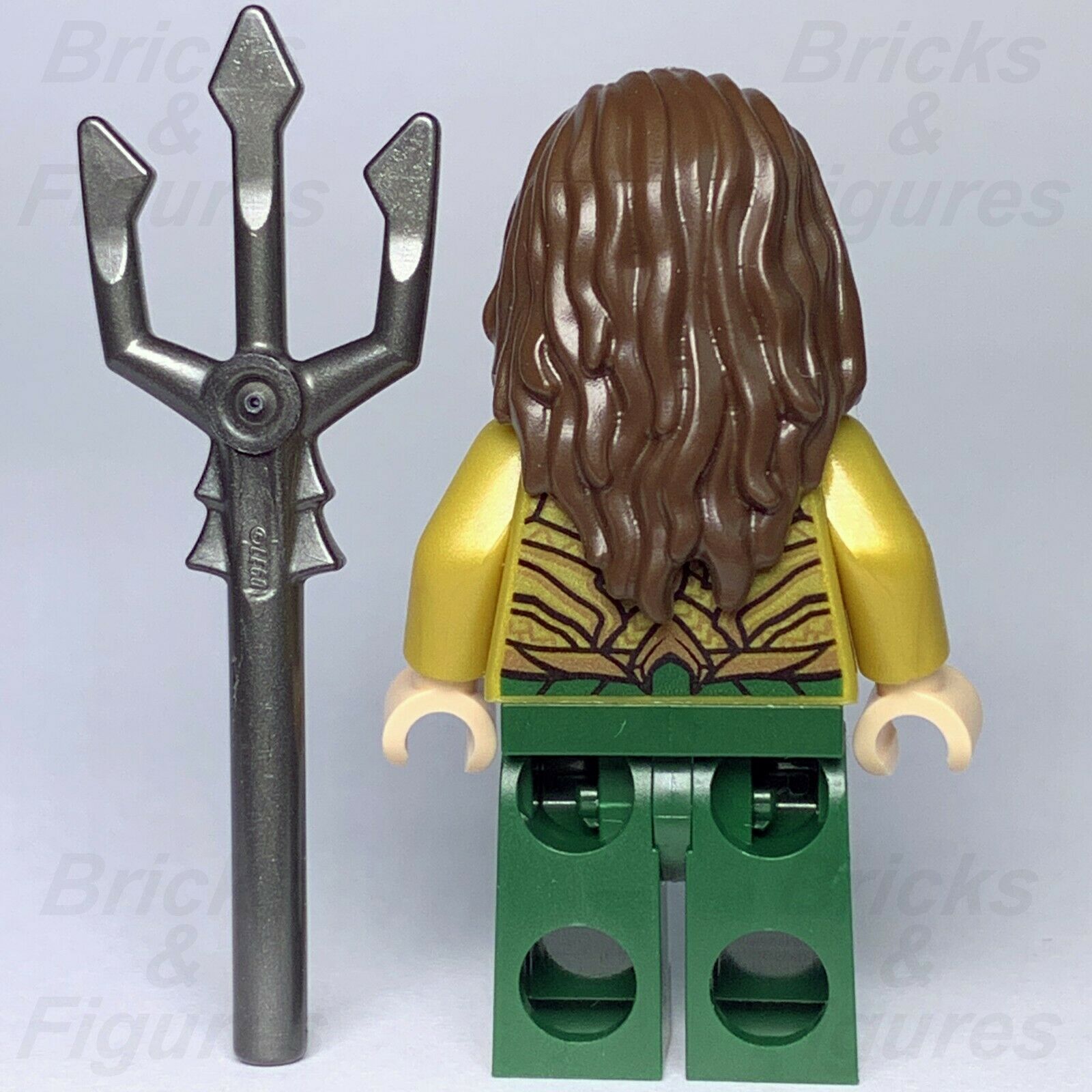 DC Super Heroes LEGO Aquaman Justice League Minifigure from set 76085 - Bricks & Figures