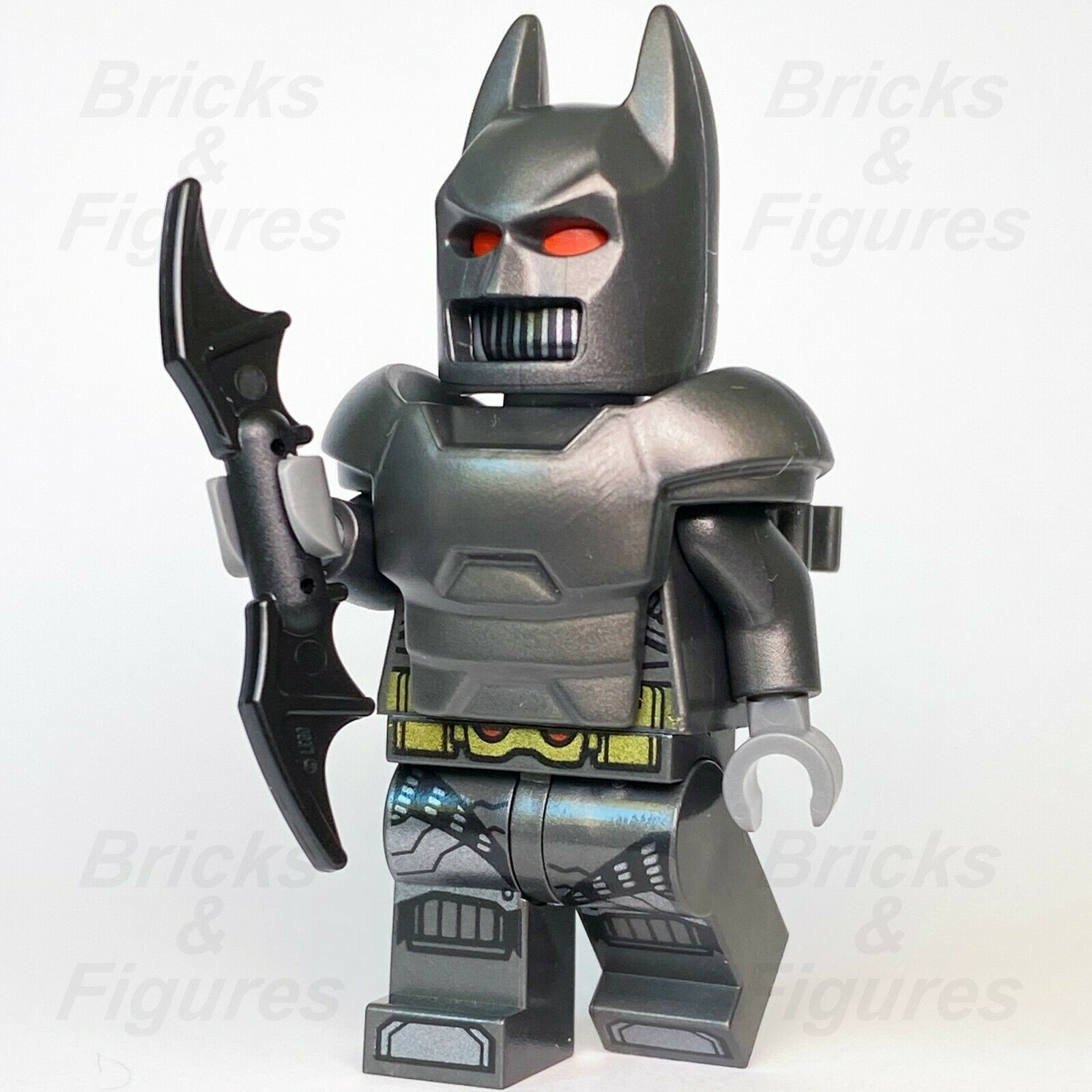 DC Super Heroes LEGO Batman 2 Heavy Armor Justice League Minifigure from set 76110 Bricks Figures