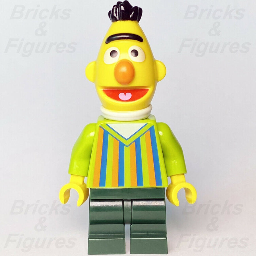 Ideas LEGO Bert 123 Sesame Street Minifigure from set 21324 Minifig idea076 - Bricks & Figures