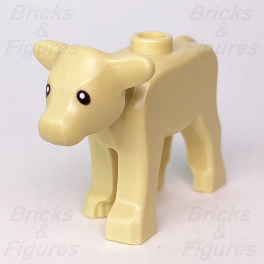 LEGO Calf Baby Cow Tan City Town Farm Animal Part Minifigure 60346 Genuine New - Bricks & Figures