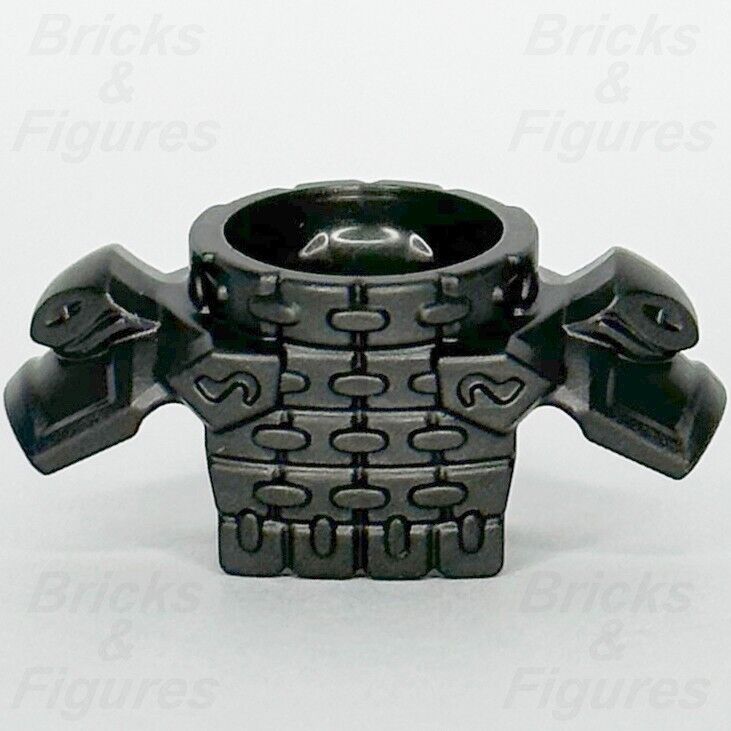 LEGO Minifigure Breastplate Armour Part Pearl Dark Grey