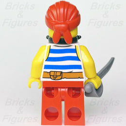 New Ideas LEGO Starboard Pirates Minifigure with Sword from set 21322 idea068 - Bricks & Figures