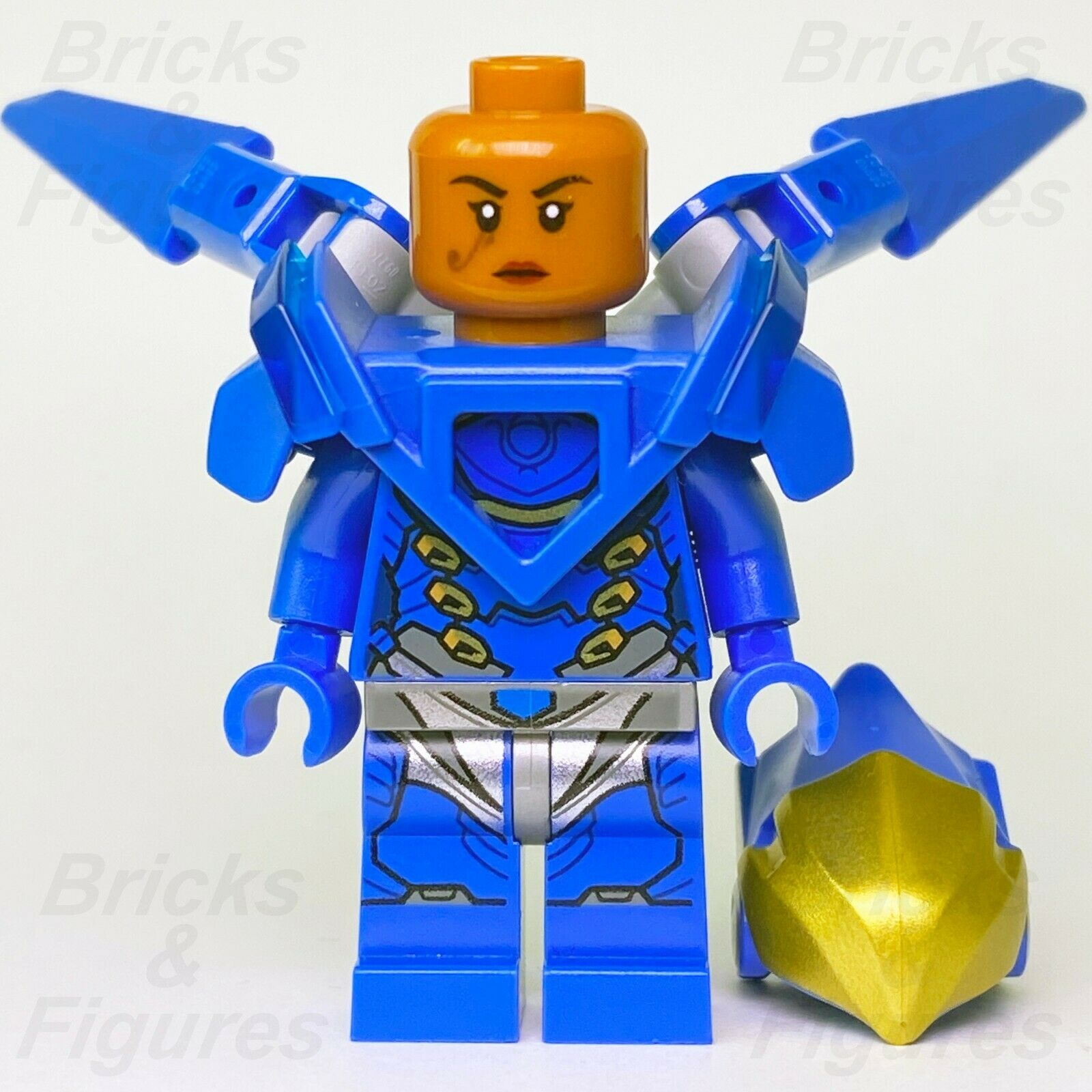 New Overwatch LEGO Pharah Fareeha Amari Security Chief Soldier Minifigure 75975 - Bricks & Figures