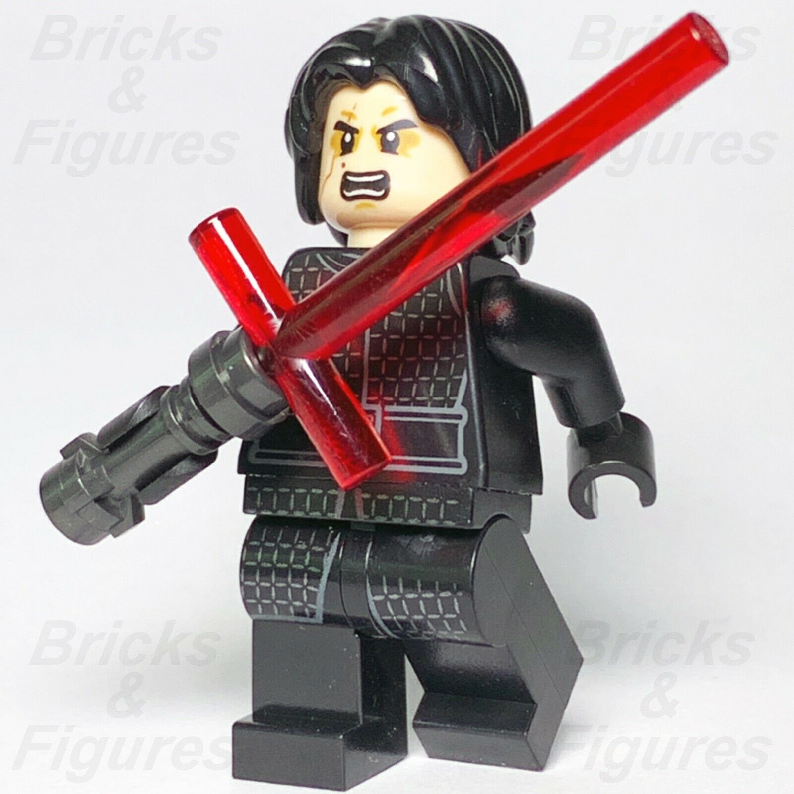 New Star Wars LEGO Kylo Ren First Order The Last Jedi Minifigure 75196 75216 - Bricks & Figures