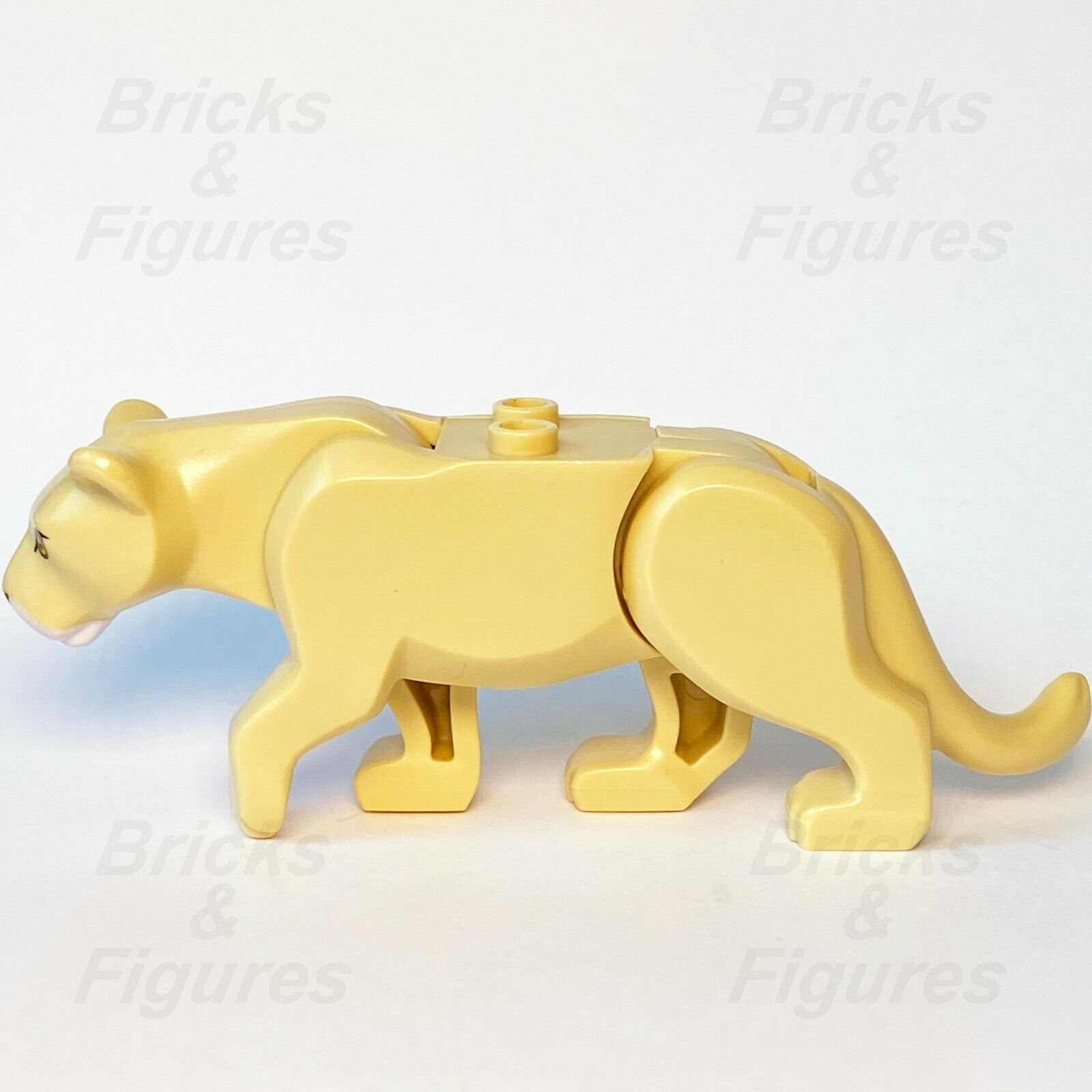 New Town City LEGO Lioness Large Cat Animal from set 60267 Recreation - Bricks & Figures