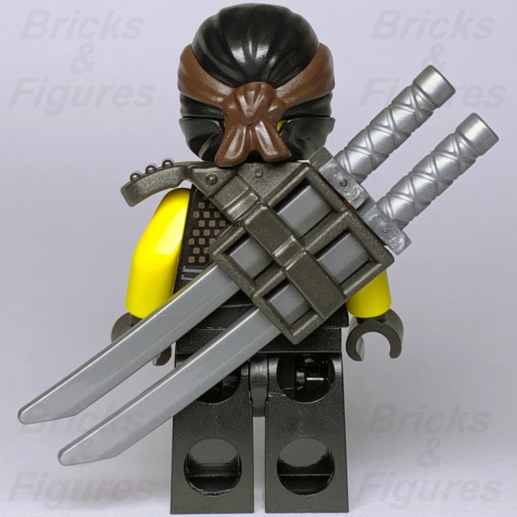 Ninjago LEGO Cole Sons of Garmadon Black Ninja Minifigure 70643 Genuine - Bricks & Figures