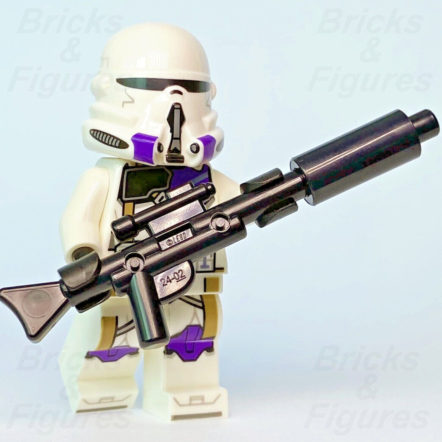 Star Wars LEGO 187th Legion Clone Commander Trooper Clone Wars Minifigure 75342 - Bricks & Figures