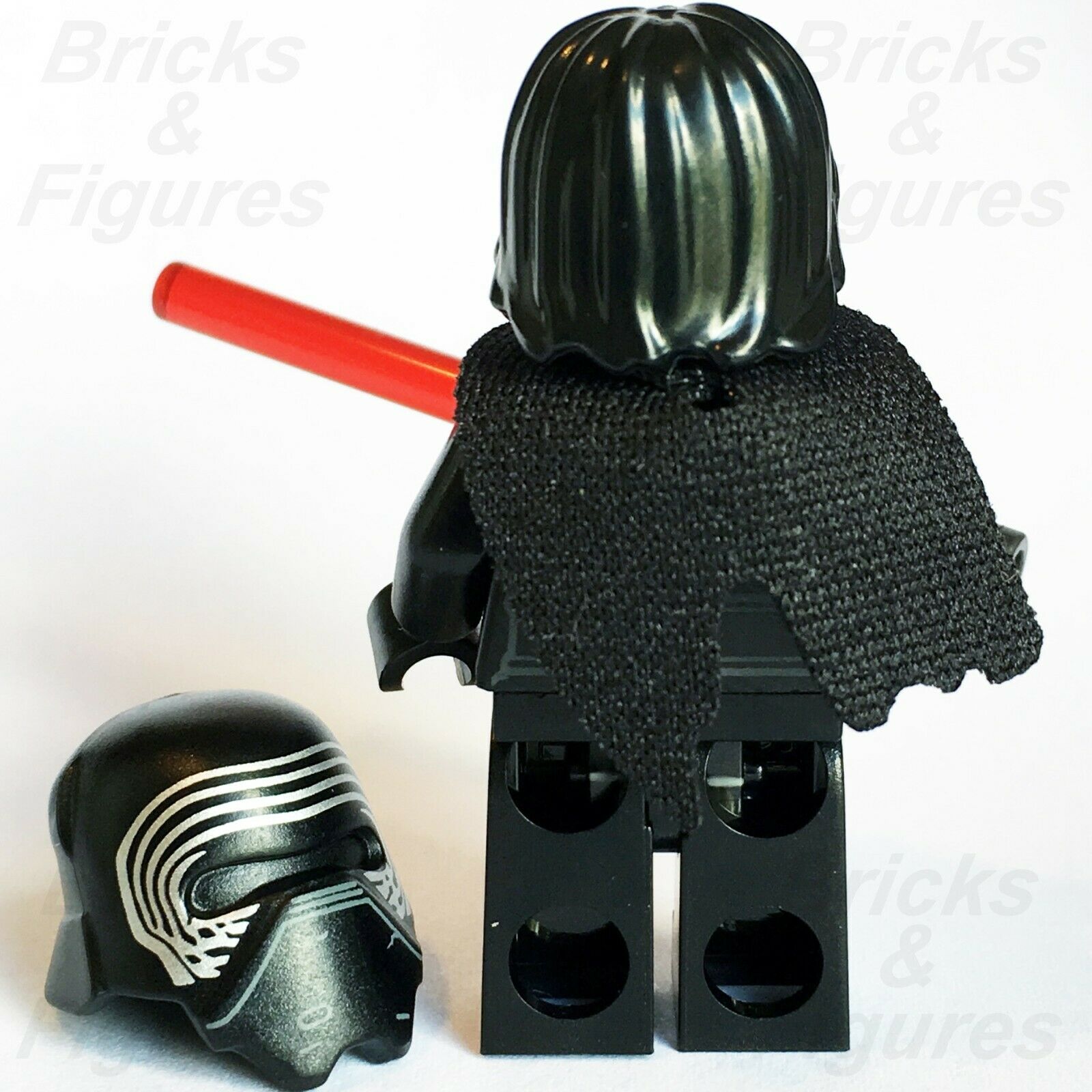 Star Wars LEGO Kylo Ren + Sith Helmet First Order Force Awakens Minifig 75139 - Bricks & Figures