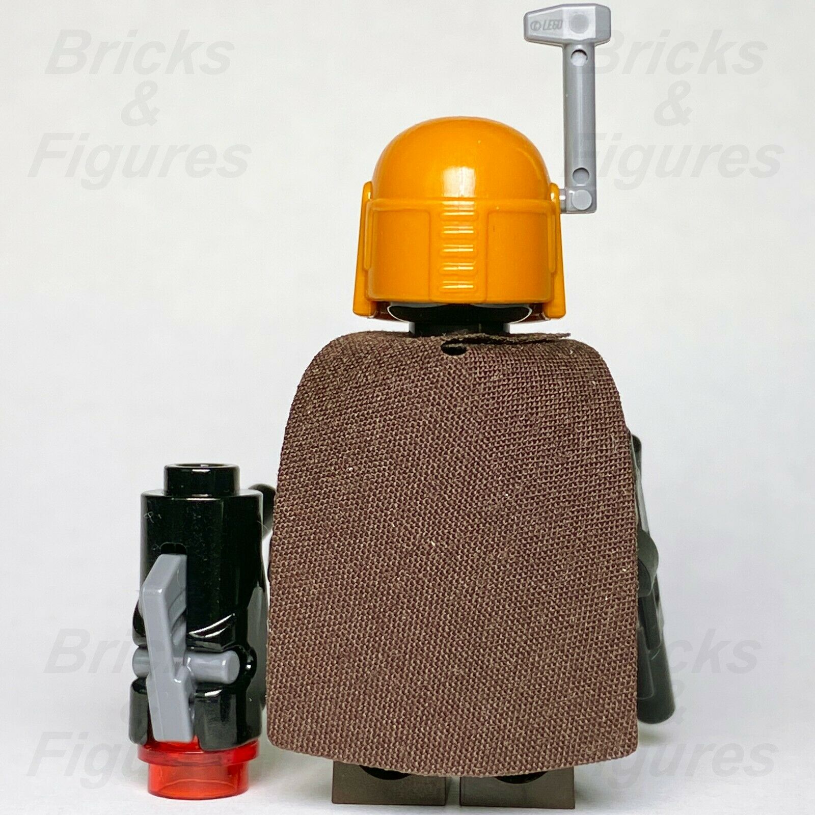 Star Wars LEGO Mandalorian Male Tribe Warrior Brown Minifigure 75267 Genuine - Bricks & Figures