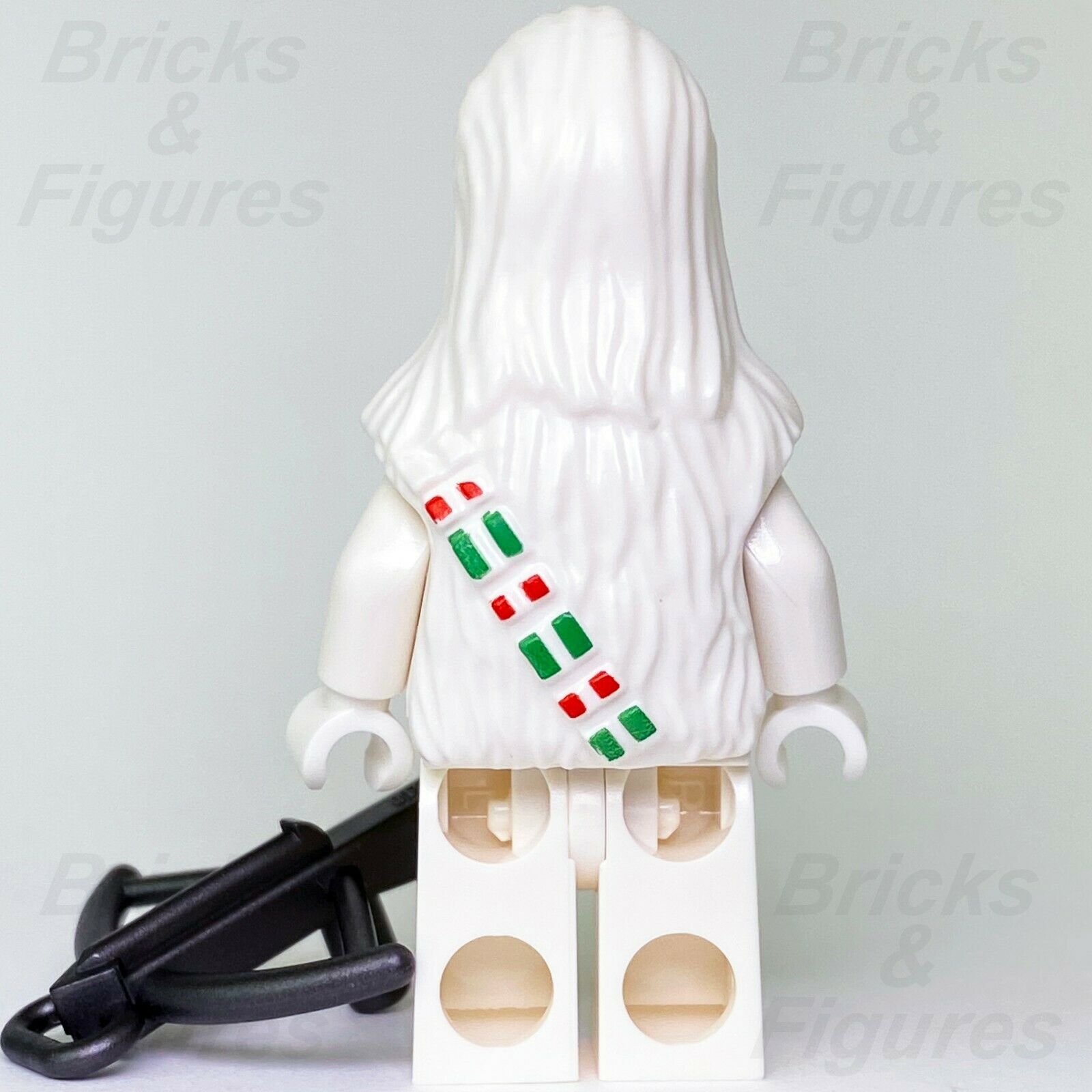 Star Wars LEGO Snow Chewbacca White Wookiee Warrior Christmas Minifigure 75146 - Bricks & Figures