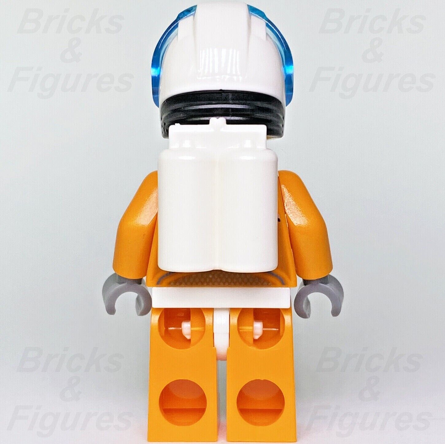 Town City LEGO Astronaut Male - Orange Spacesuit Minifigure 60226 60229 cty1063 - Bricks & Figures