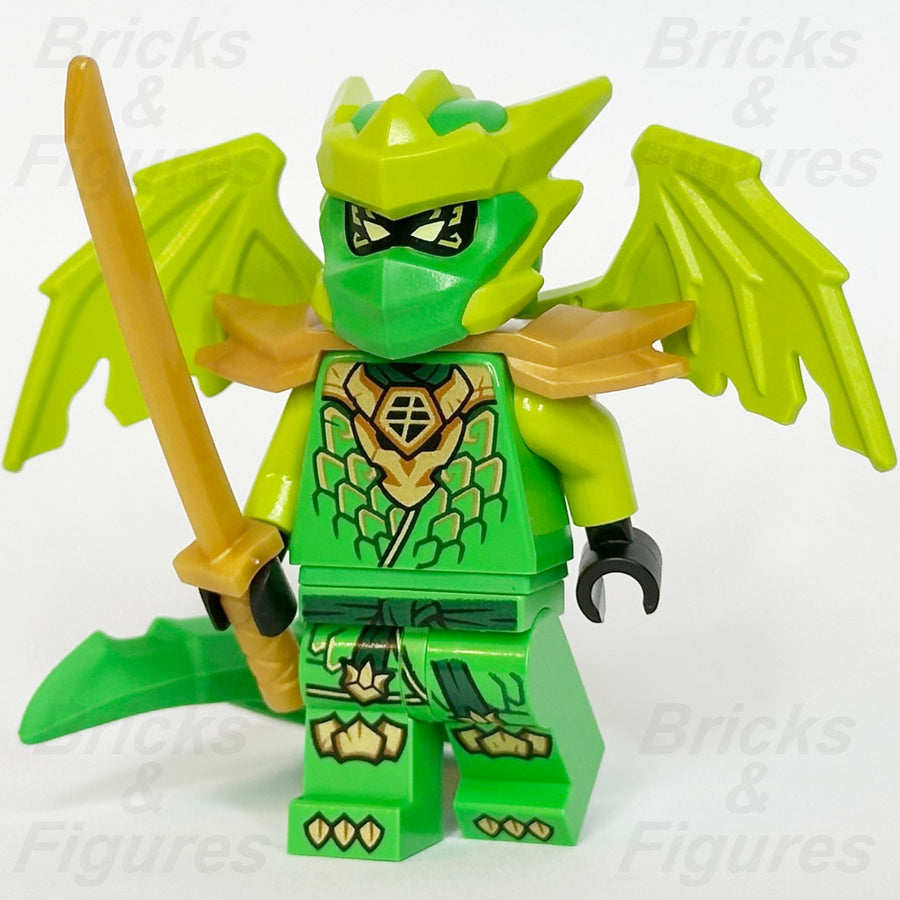 LEGO  Ninjago Lloyd Dragon Form Minifigure Dragons Rising Season 4 Green njo10290