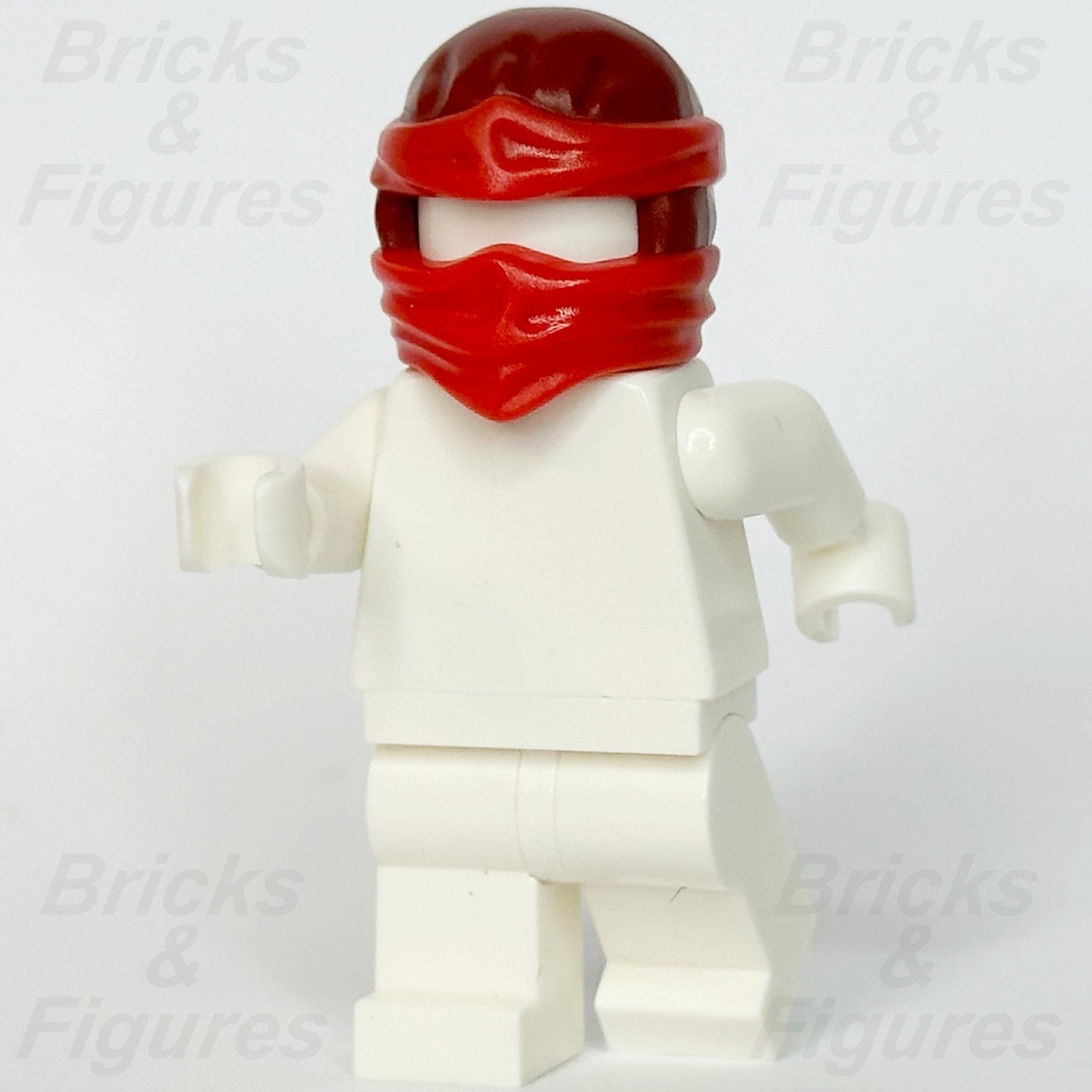 LEGO® Ninjago Kai Minifigure Ninja Wrap Part Type 2 Dark Red Helmet 19857pb011