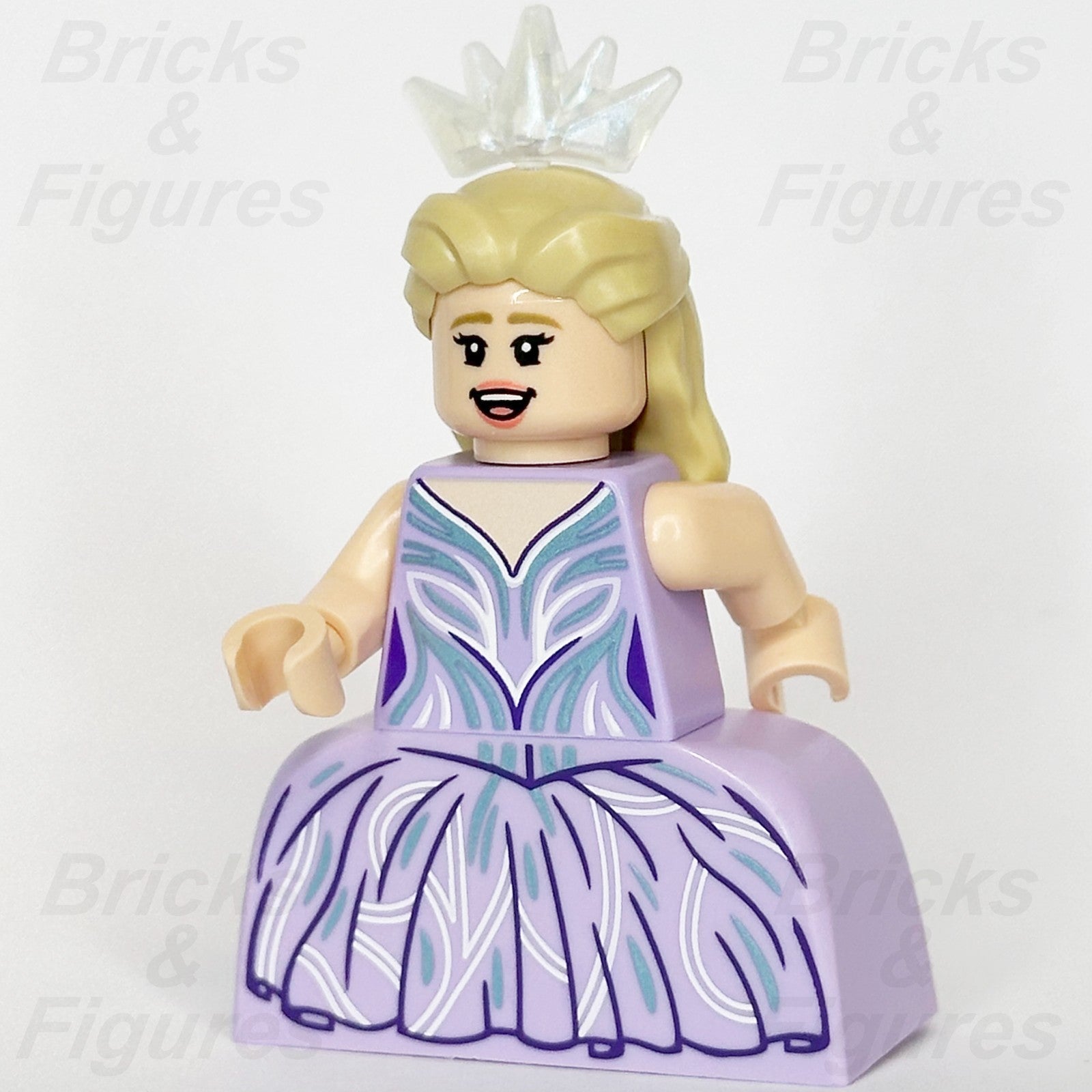 LEGO Wicked Glinda Upland Minifigure Lavender Dress Wide 75685 wck015 The Good0
