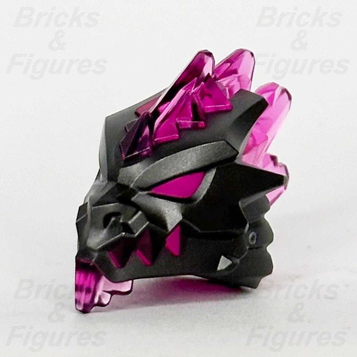 LEGO Ninjago Vengestone Warrior Minifigure Head Part Crystalized 86184pb01 Brute0