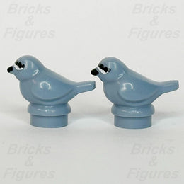 LEGO Holiday & Event Bird Animal Minifigure Part Sand Blue 80121 41835pb06 x 21