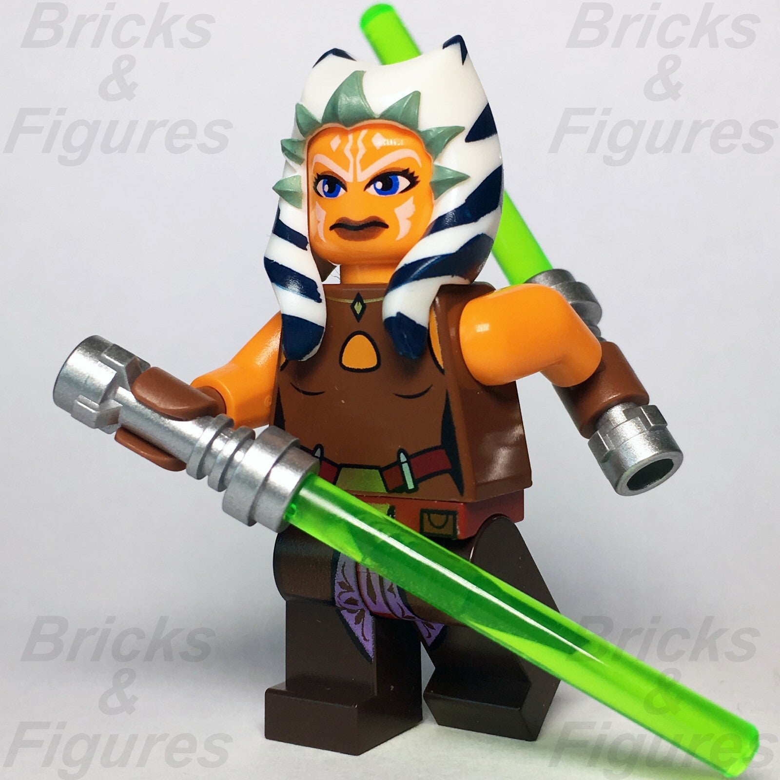 Used LEGO Star Wars Ahsoka Tano Minifigure Jedi The Clone Wars 75046 750132