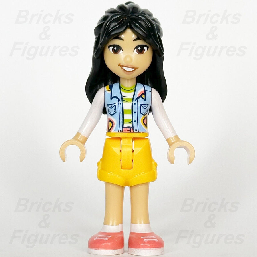 LEGO Friends Liann Minifigure Light Blue Vest 41723 41728 41735 30633 frnd583 - Bricks & Figures