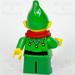 LEGO Holiday & Event Elf Minifigure Christmas with Red Scarf 10275 hol206 Xmas - Bricks & Figures