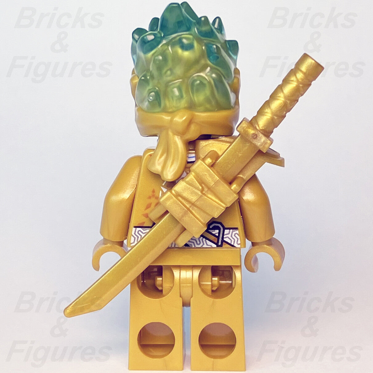LEGO® Ninjago Zane Minifigure Legacy Golden Ninja 10th Anniversary 71739 Used2