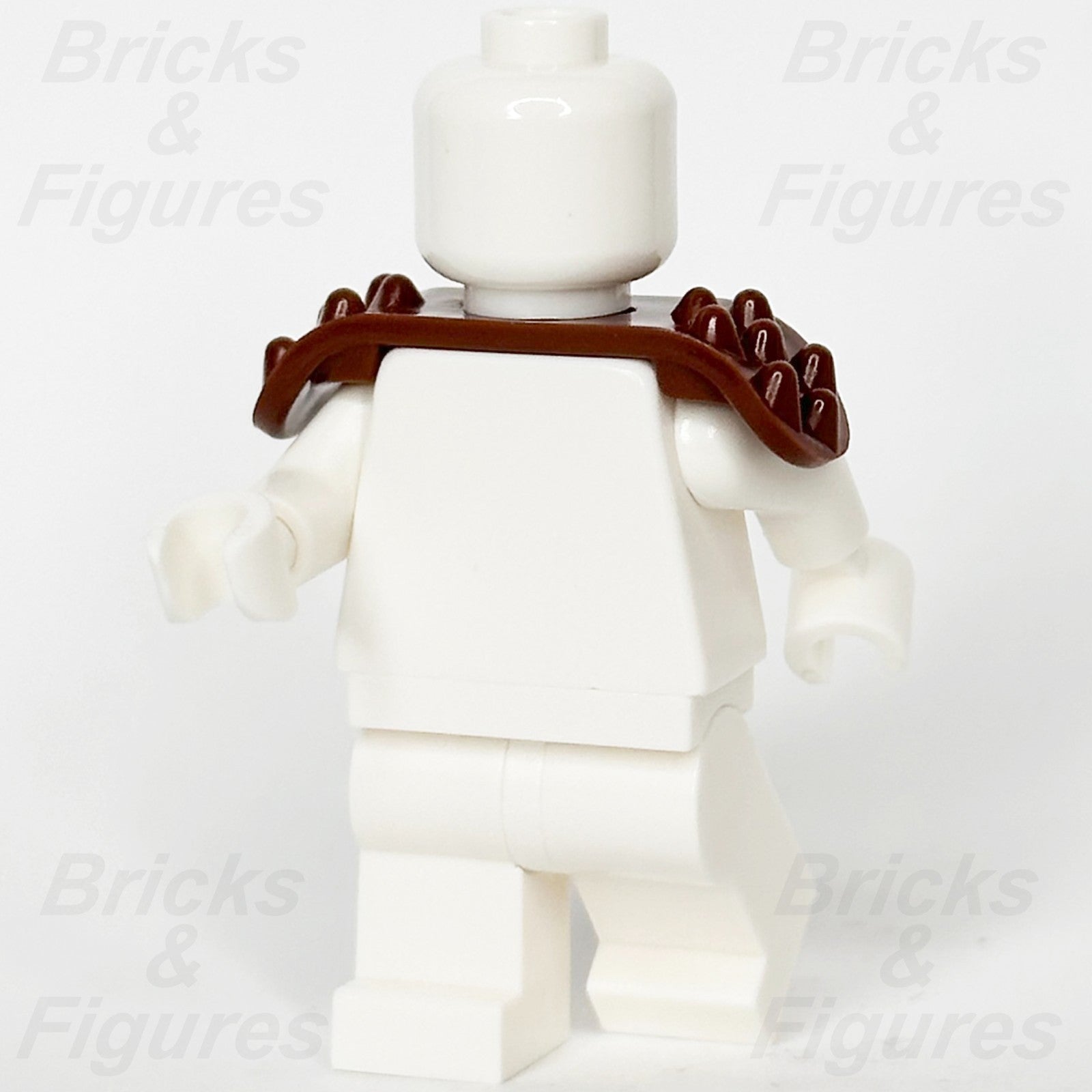 LEGO Shoulder Armour Minifigure Part Reddish Brown 88295 Pads with Spikes on Top1