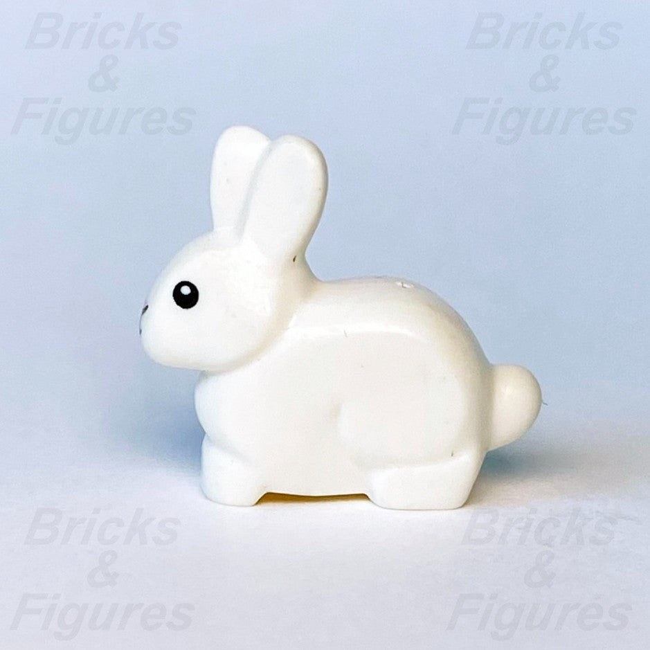 LEGO® Bunny Rabbit Animal Minifigure Part White Small Bright Pink Nose 29685pb011