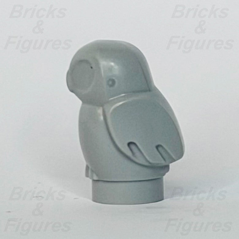 LEGO® Small Owl Statue Animal Minifigure Part Light Bluish Grey 76300 76444 37531