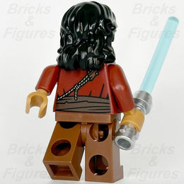 LEGO Star Wars Ezra Bridger Minifigure Ahsoka Jedi Dark Red Robe 75385 sw1355 - Bricks & Figures