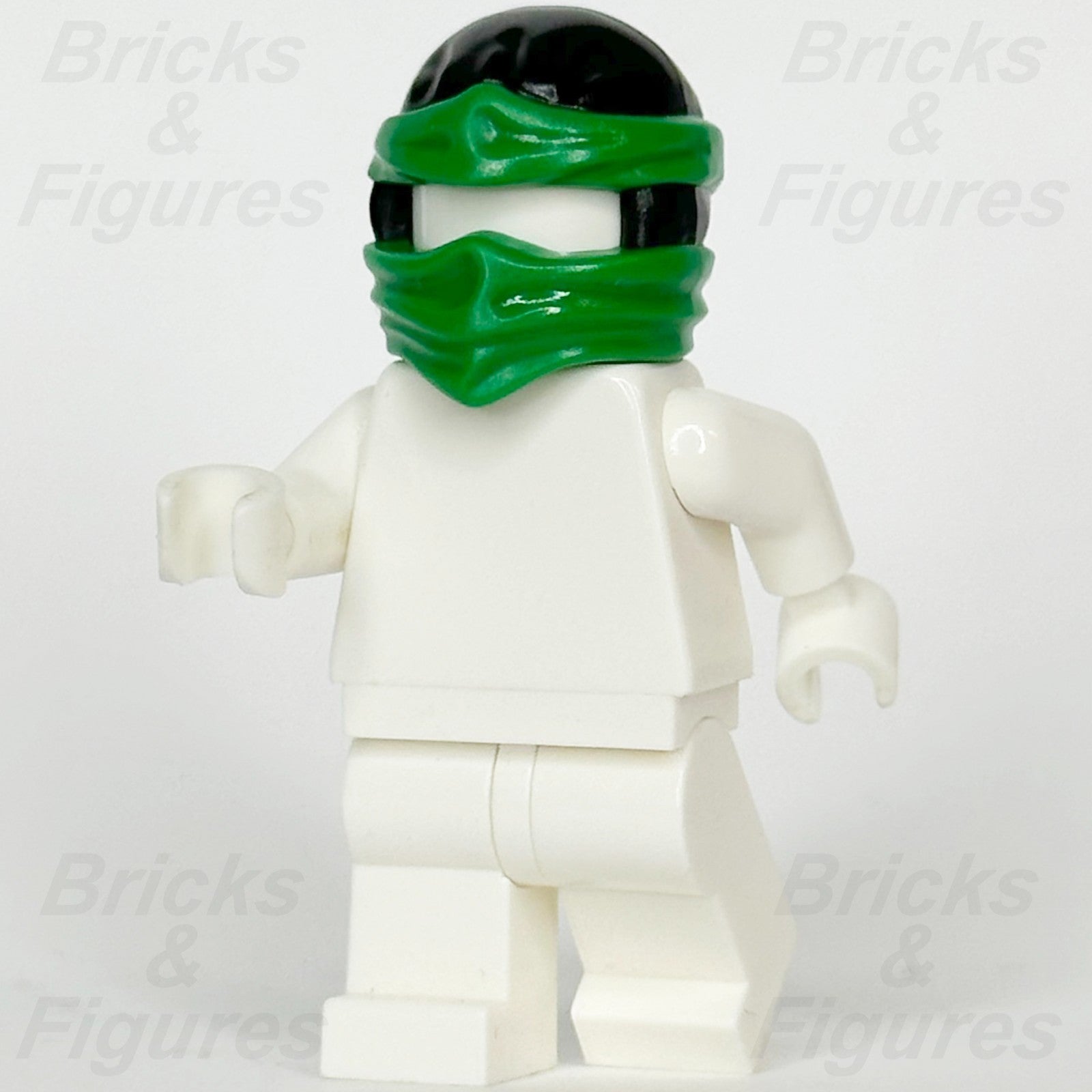 LEGO Ninjago Lloyd Minifigure Ninja Wrap Part Type 2 Black Green Helmet 198572
