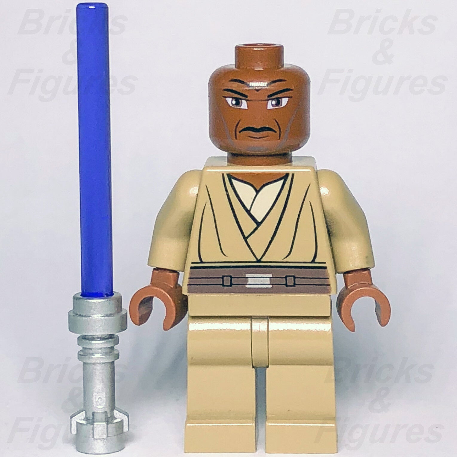 Used Star Wars LEGO Mace Windu Jedi Master Clone Wars Minifigure 7868 80190