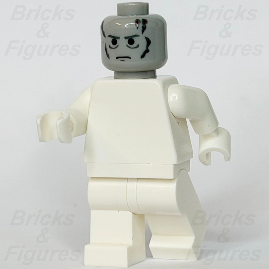 LEGO Star Wars Darth Vader Minifigure Head Part Sith Lord Frown 92477 Burn Scars1