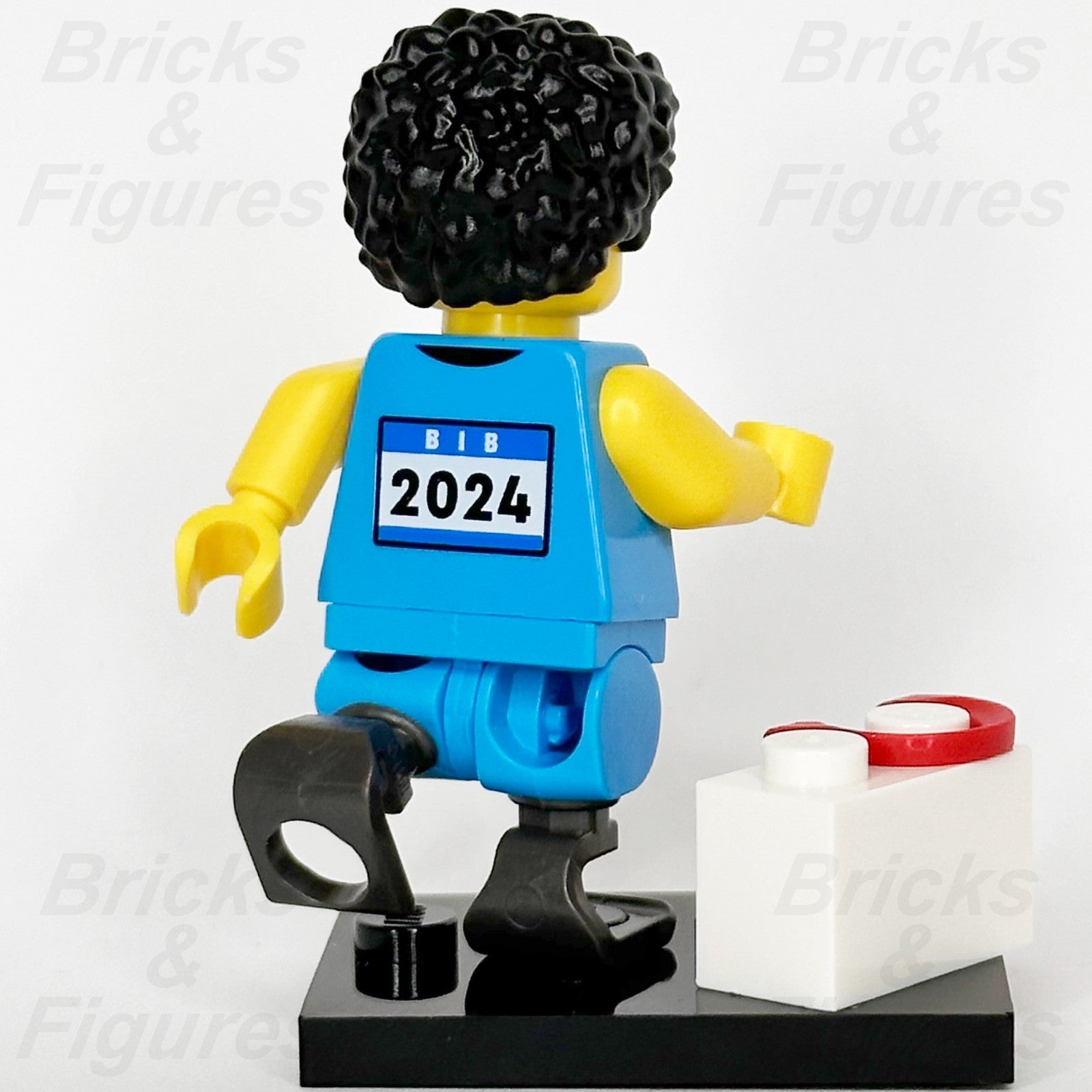 LEGO Minifigures Sprinter Minifigure Series 25 71045 col25-4 Athlete Minifig2