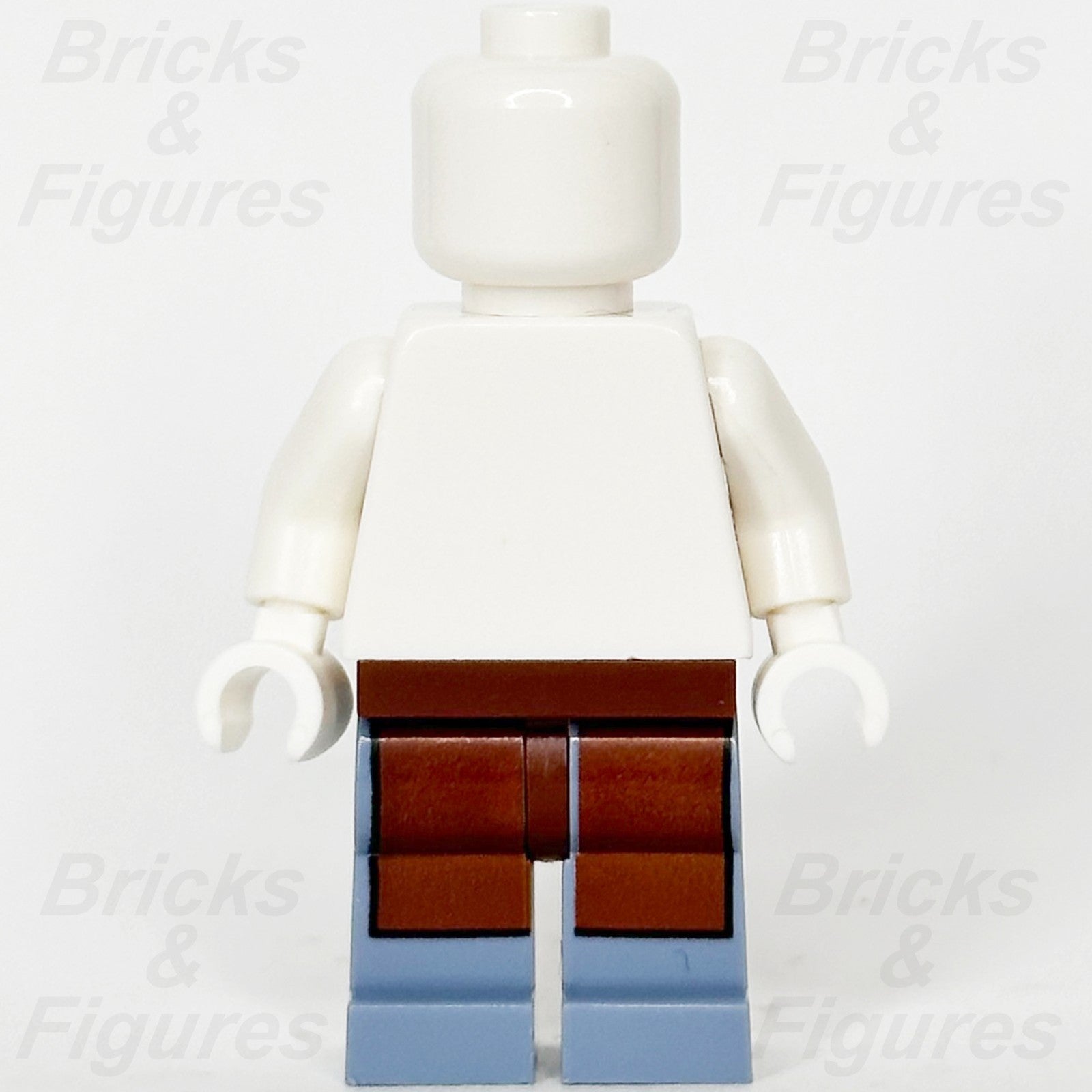 LEGO Minifigure Sand Blue Reddish Brown Legs Part Plain Hips 6120224 219021