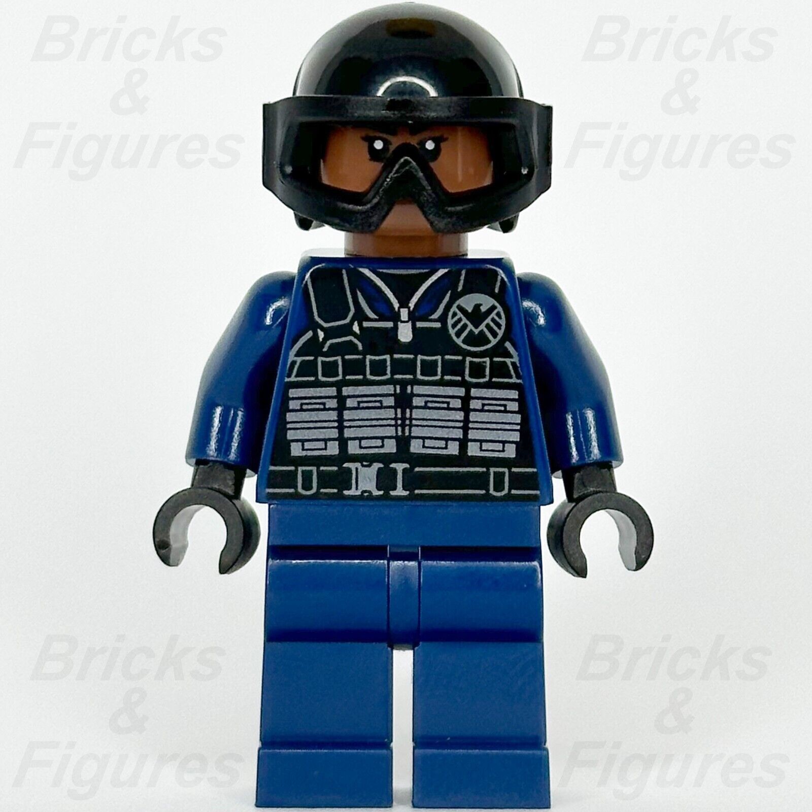 LEGO Super Heroes SHIELD Agent Minifigure Avengers Marvel Female 76269 sh917 - Bricks & Figures