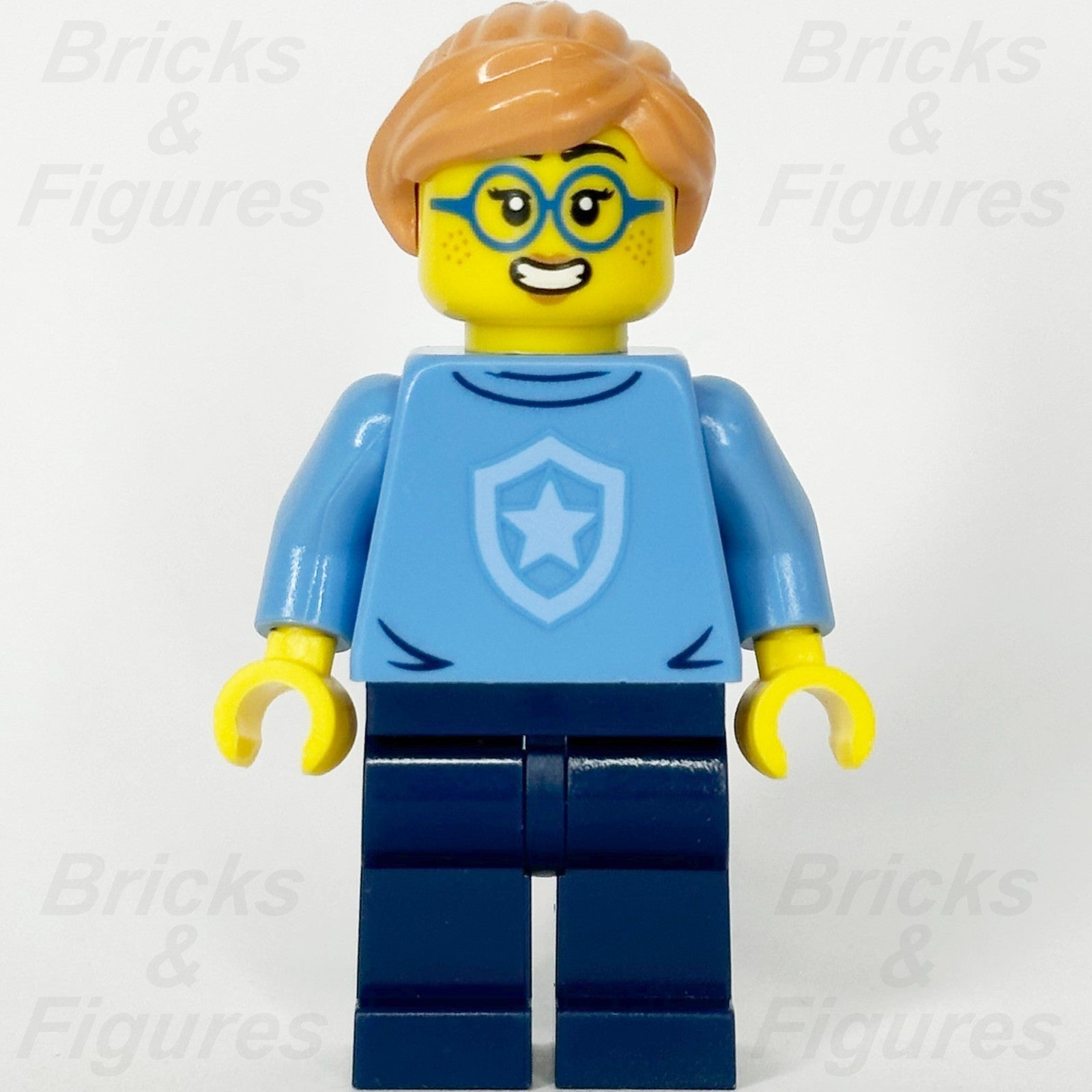 LEGO City Police Officer in Training Minifigure Female Glasses 60372 cty15621