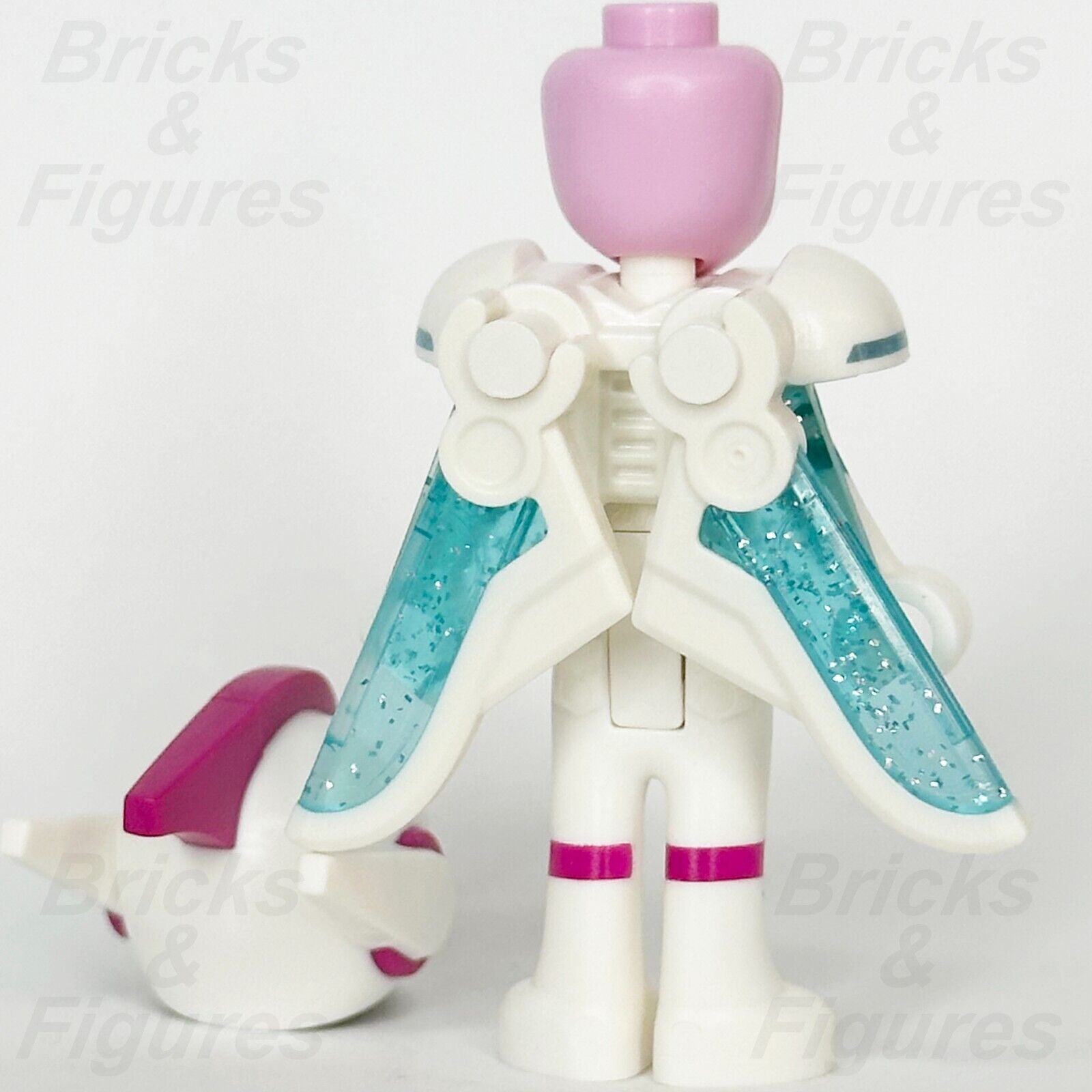 The LEGO Movie 2 Sweet Mayhem Minifigure Angry Blue Glitter Wings 70834 tlm124