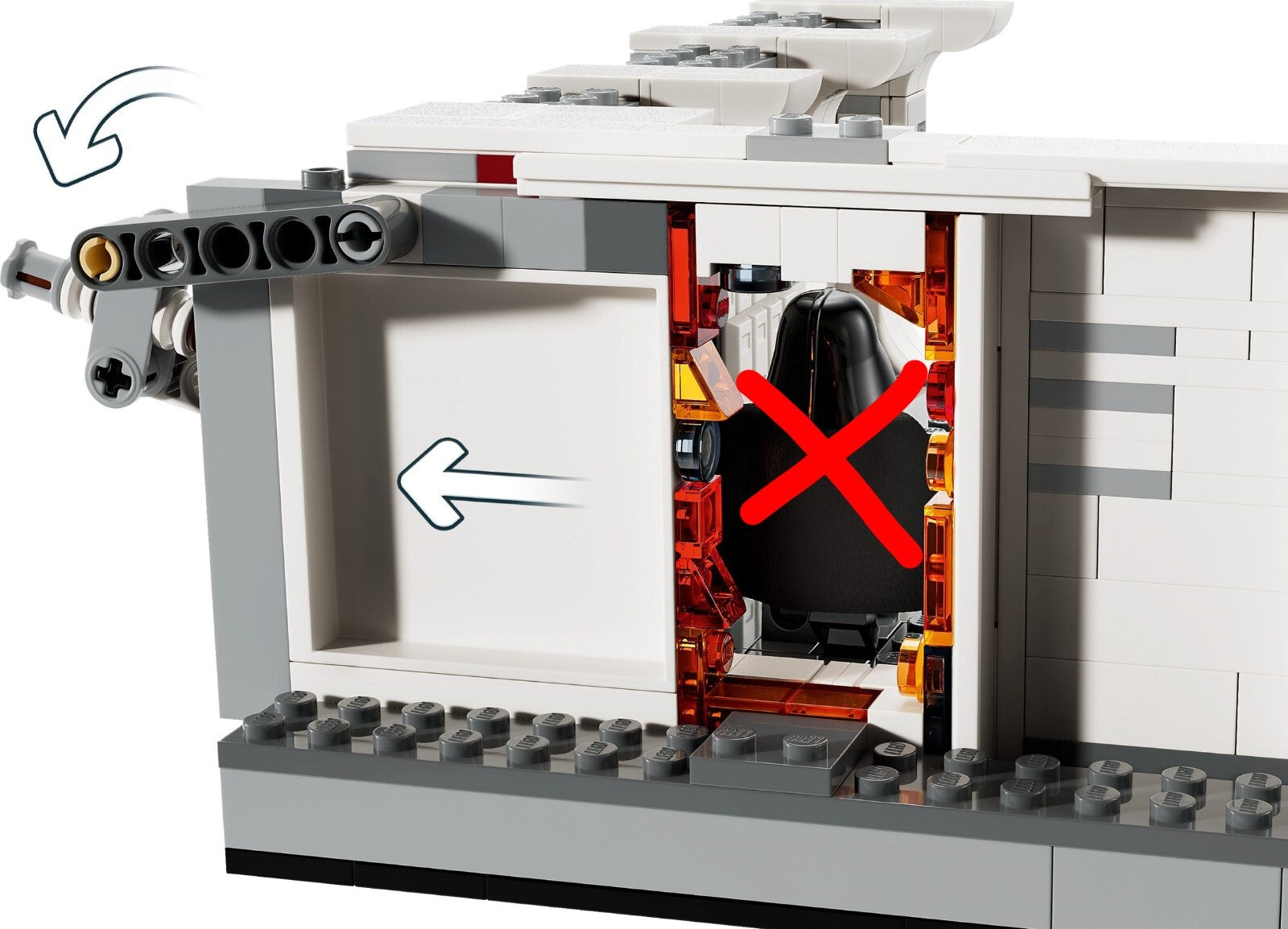 LEGO Star Wars Boarding the Tantive IV Set 75387 NO MINIFIGURES, NO BOX2