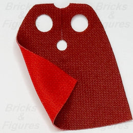 LEGO® Dark Red Minifigure Cape Part with Red Sides Cloth Spongy Body Wear 3.9cm0