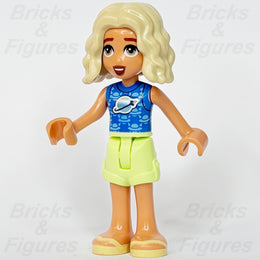 LEGO® Friends Nova Minifigure Blue Shirt Classic Space Logo 42603 frnd07300