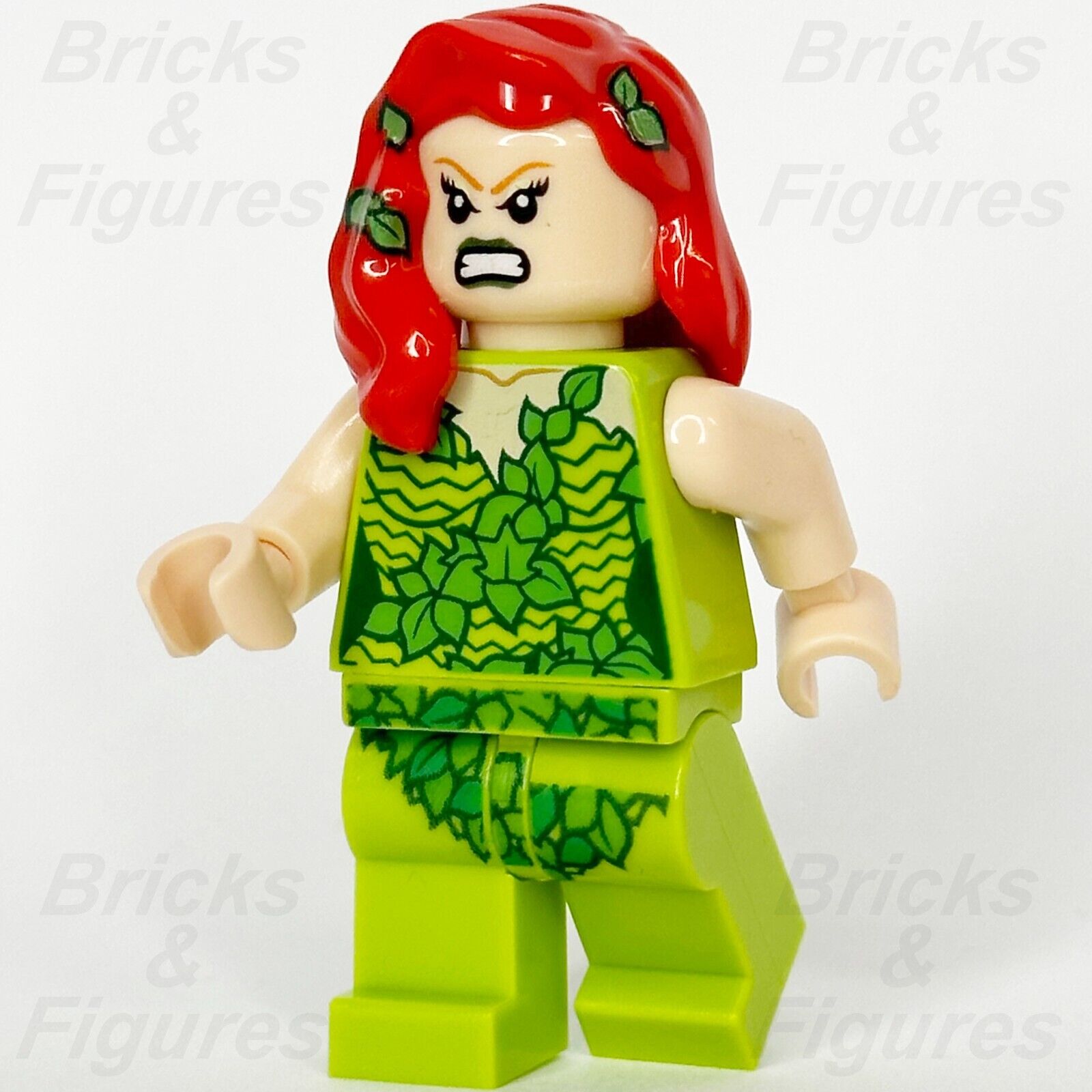 LEGO Super Heroes Poison Ivy Minifigure Batman 2 DC 10937 76035 6860 sh0010 - Bricks & Figures