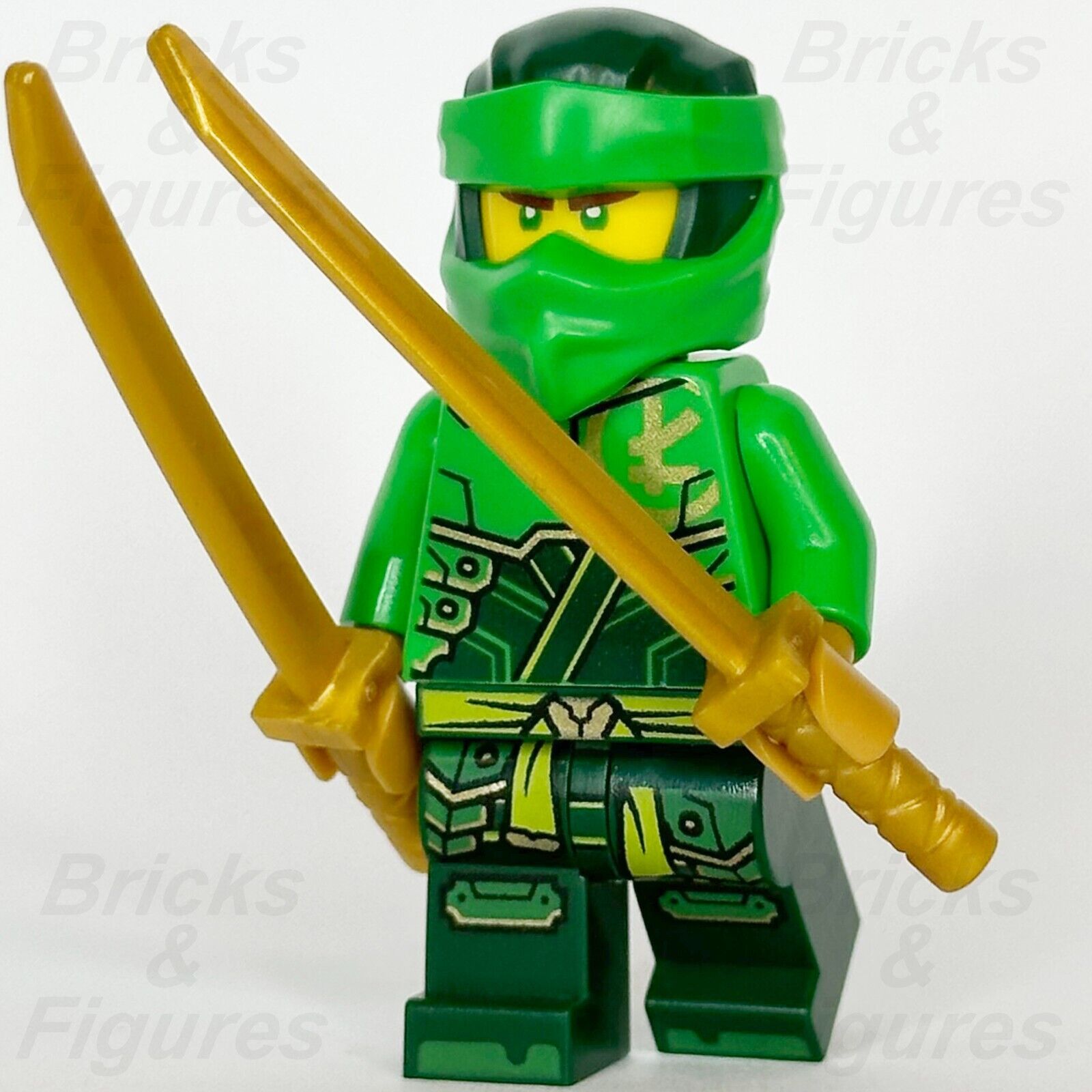 LEGO Ninjago Lloyd Minifigure Dragons Rising Season 2 Green Ninja 71817 njo884 - Bricks & Figures