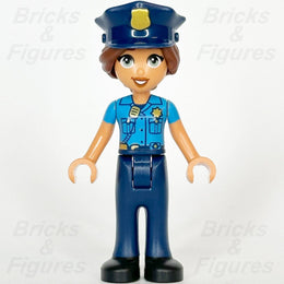 LEGO Friends Isabella Minifigure Police Uniform Outfit Blue Hat 41732 frnd575 - Bricks & Figures